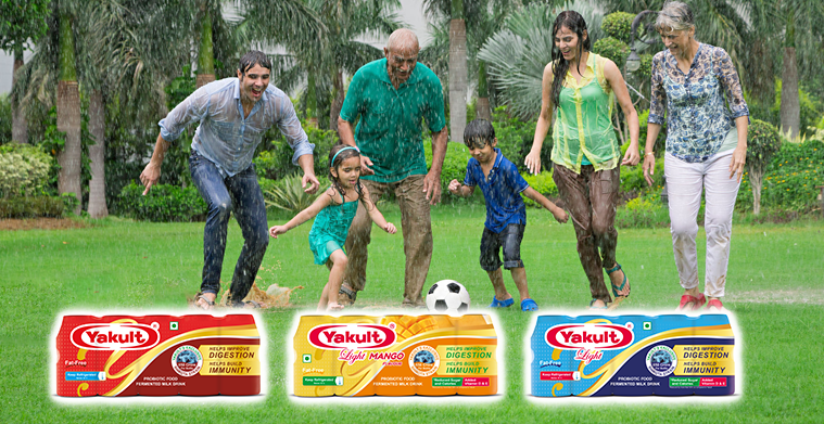 How Yakult Helps During the Rainy Season