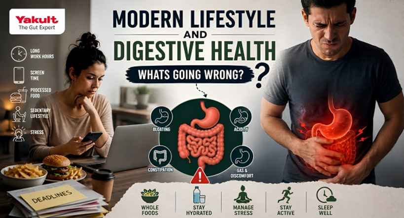 Modern Lifestyles and Digestive Health: What’s Going Wrong?