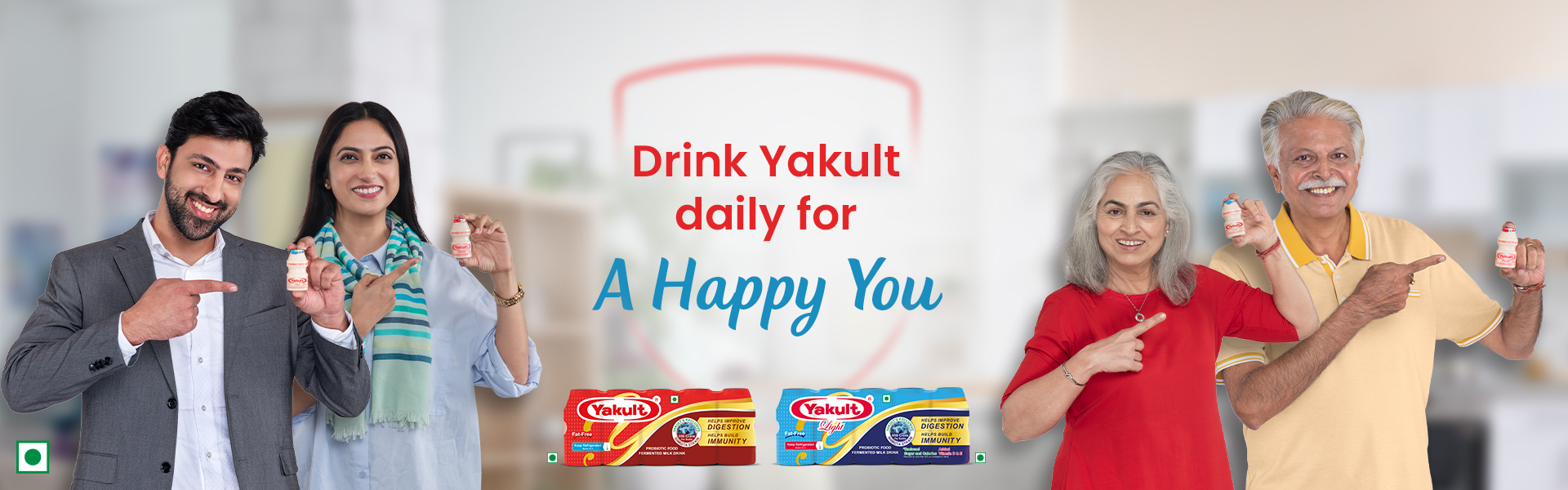 Yakult Home Delivery Banner