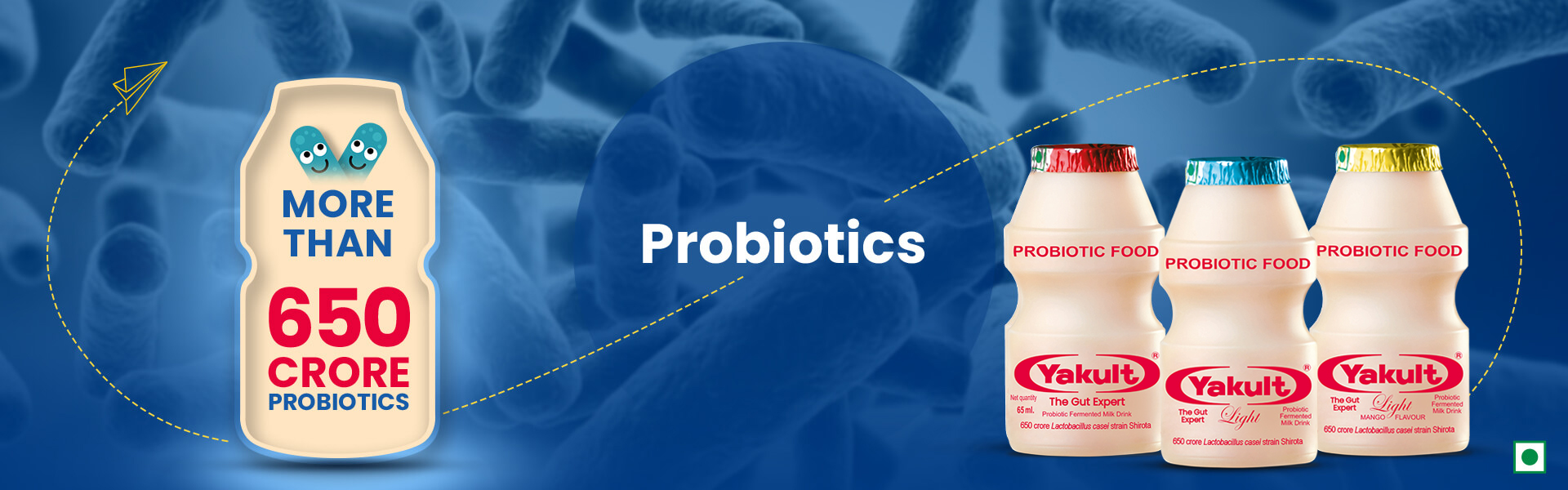 Yakult Home Delivery Banner