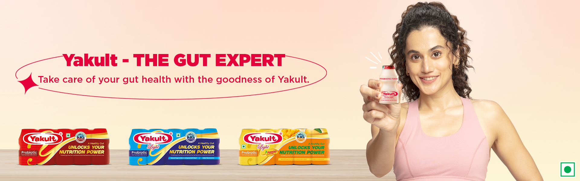 Yakult Home Delivery Banner