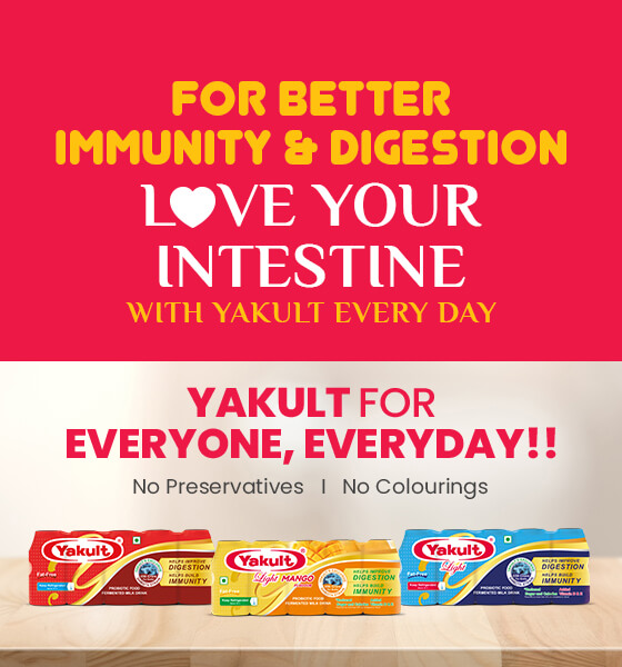 Yakult Home Delivery Banner