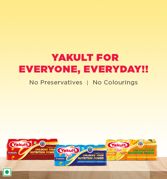 Yakult Home Delivery Banner